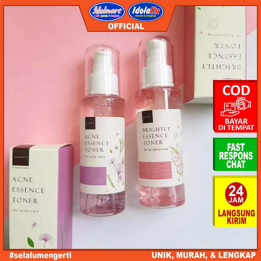 IDOLAKU Scarlett Whitening Brightly Essence Toner 100ml