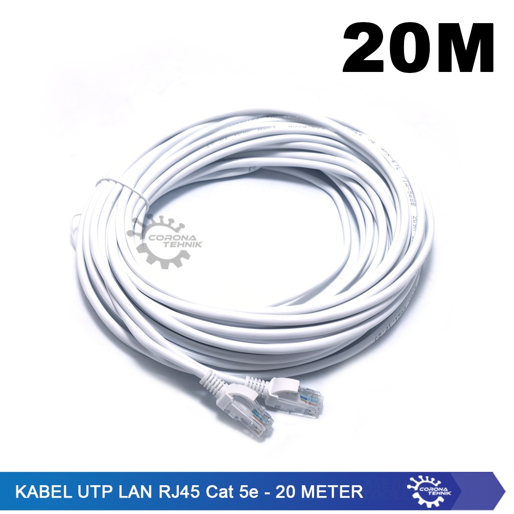 RJ45  Kabel Male-Male 20 Meter