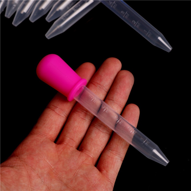 1pc Pipet Tetes Obat Bahan Plastik Silikon Untuk Bayi Newborn