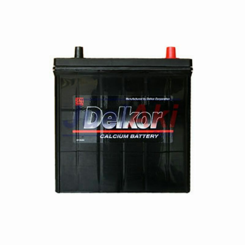 Aki Delkor NS40ZL 12V 35Ah untuk Mobil Toyota Calya, Agya, Daihatsu Ayla