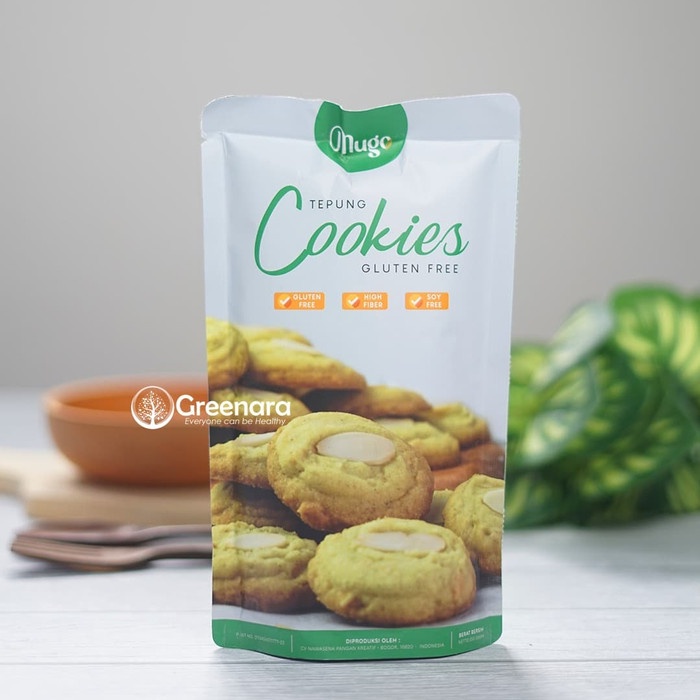 

D02D1 Mugo Tepung Cookies Gluten Free Alami Lokal 250Gr Da01D100