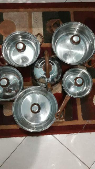 Panci Set Armor - Coklat