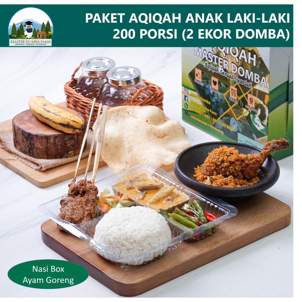 

Paket Aqiqah Premium 200 Porsi Anak Laki Laki - Jasa Aqiqah Bekasi