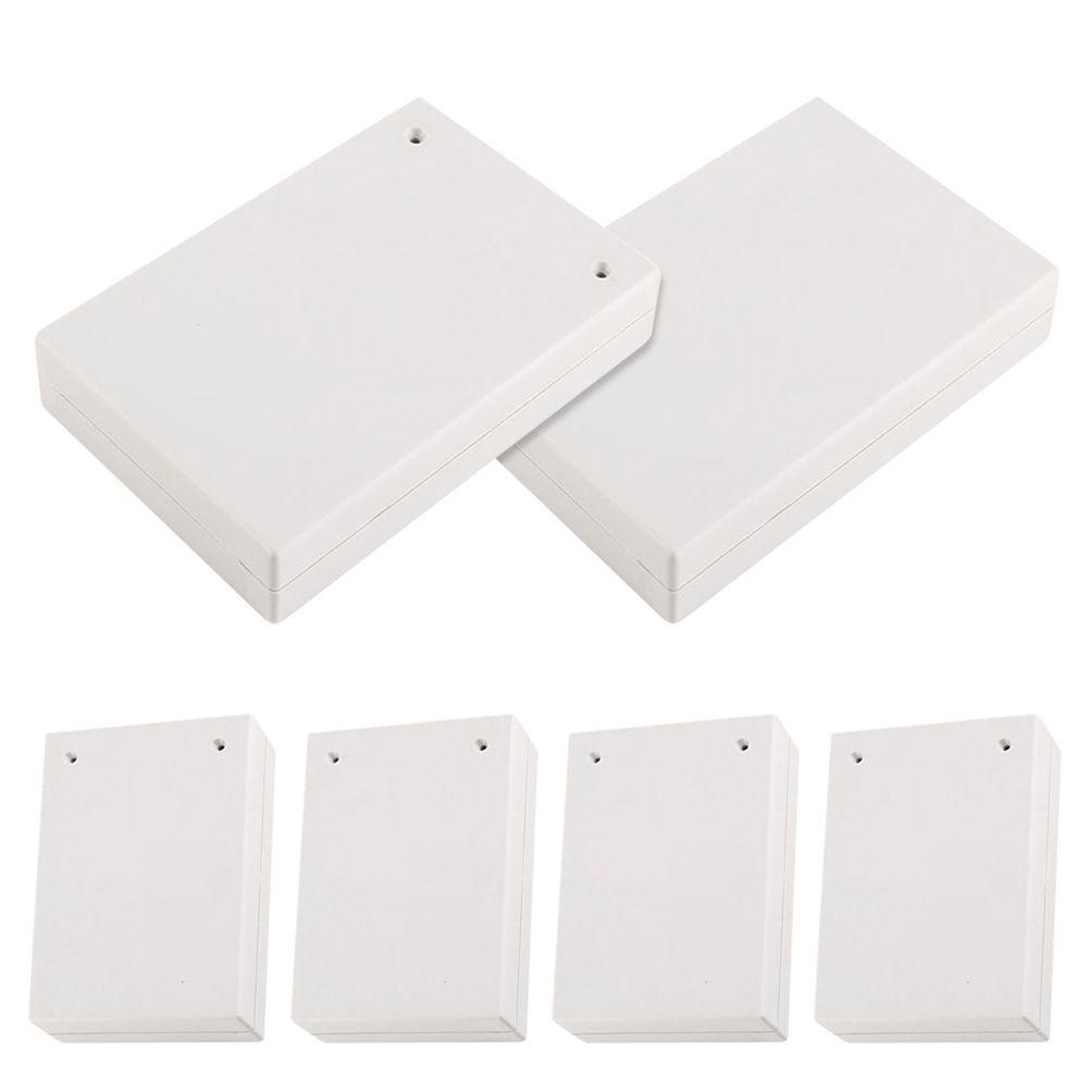 Solighter Kotak Modul Instrumen Elektronik DIY Bahan Plastik ABS Warna Putih
