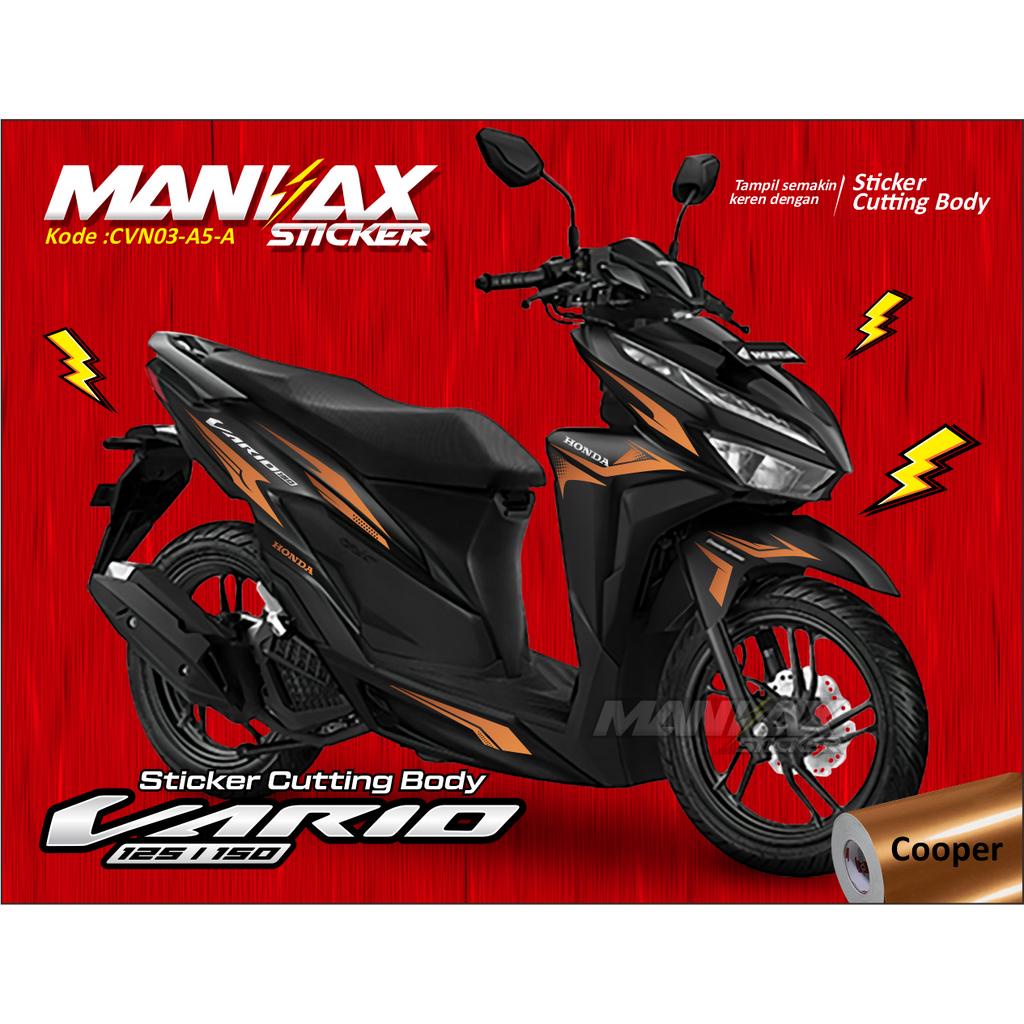 Stiker Motor - Cutting Sticker Vario New - Sticker Body Honda Vario New 125-150 - Aksesoris Motor