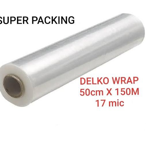 

Ω 50CM X 150M STRETCH FILM MURAH PLASTIK WRAPPING BENING ❉