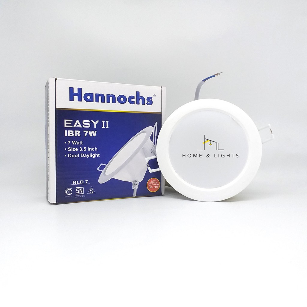 Lampu Downlight LED Hannochs Easy II Bulat 7W