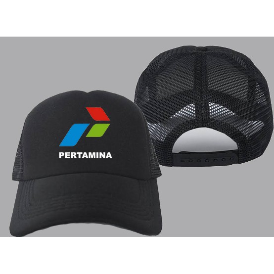 TOPI TRUCKER PERTAMINA