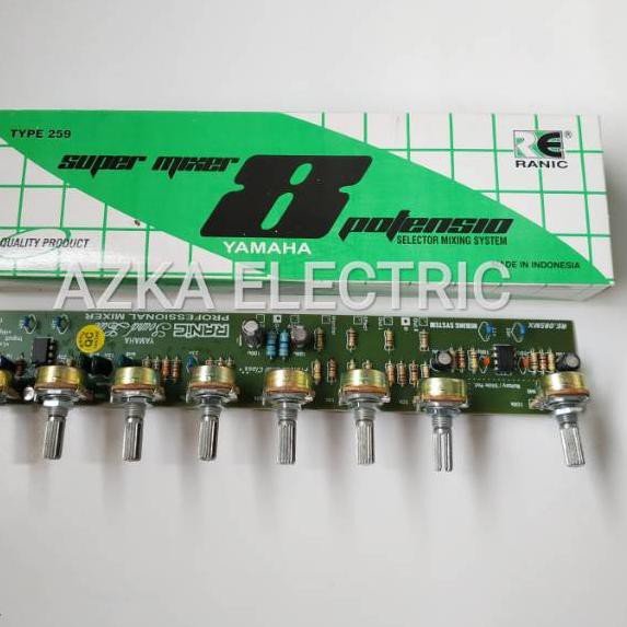 Tidak Diragukan.. Kit Penguat Mic Mixer Yamaha