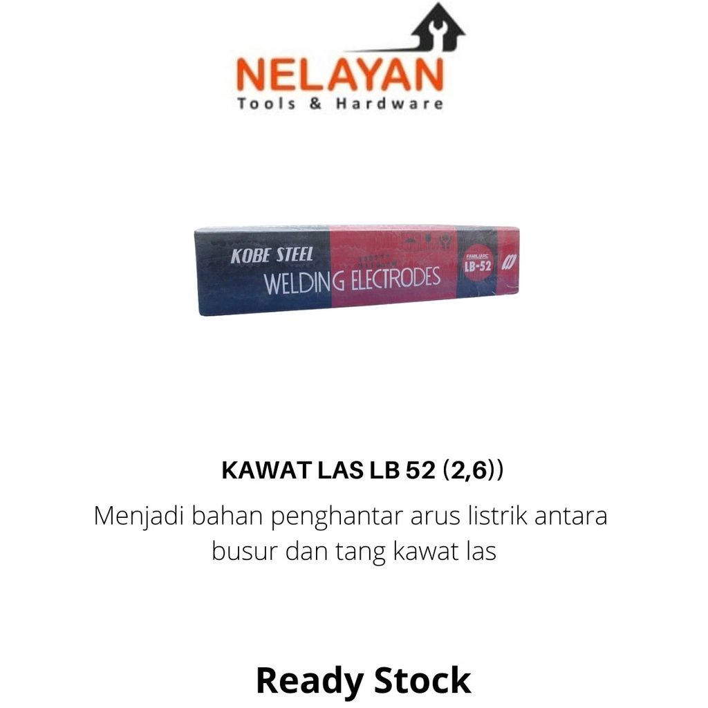 KAWAT LAS - Kawat Las LB 52 (2,6)