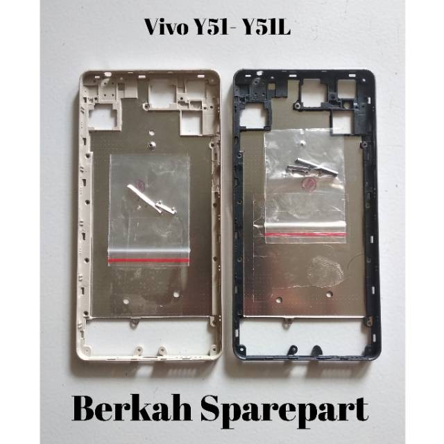 Tutup Mesin - Tulang Casing Belakang - Rangka Casing Belakang - Bezel Casing Vivo Y51 - Y51L /R_sh8