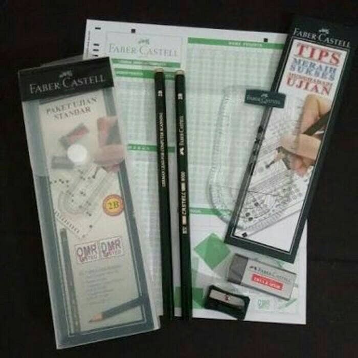 

Hemat Paket Standard Alat Tulis Ujian Ljk Faber Castell Dijamin Ori Limited