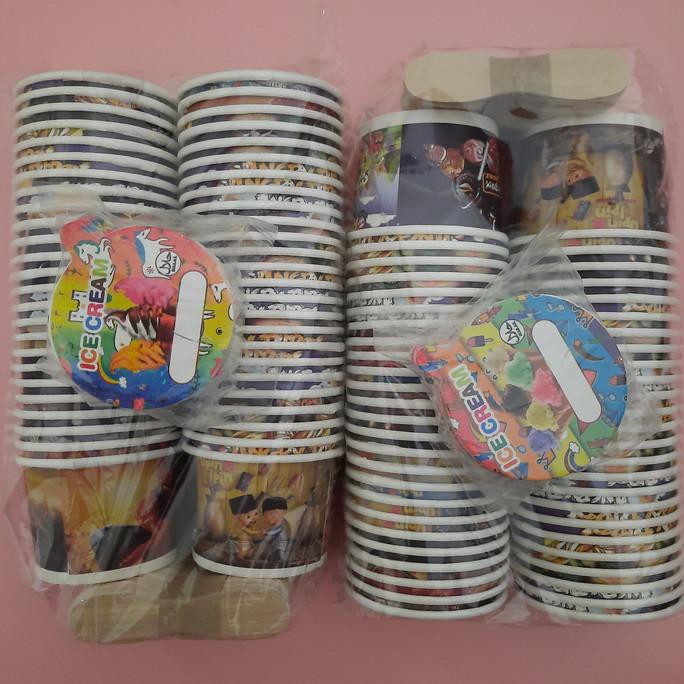 |Ready| Paper Cup Es Krim 50 Ml