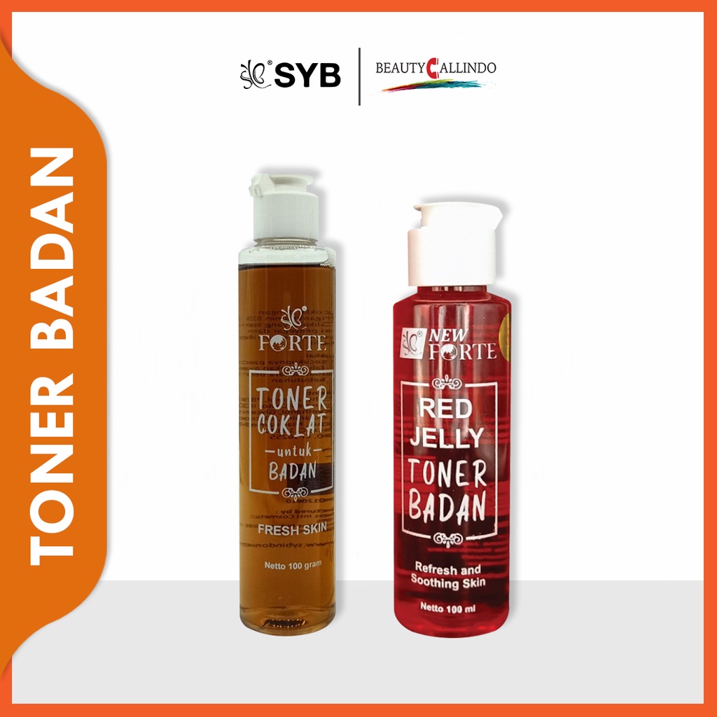 SYB Toner Badan Fresh Skin Coklat - Red Jelly Merah