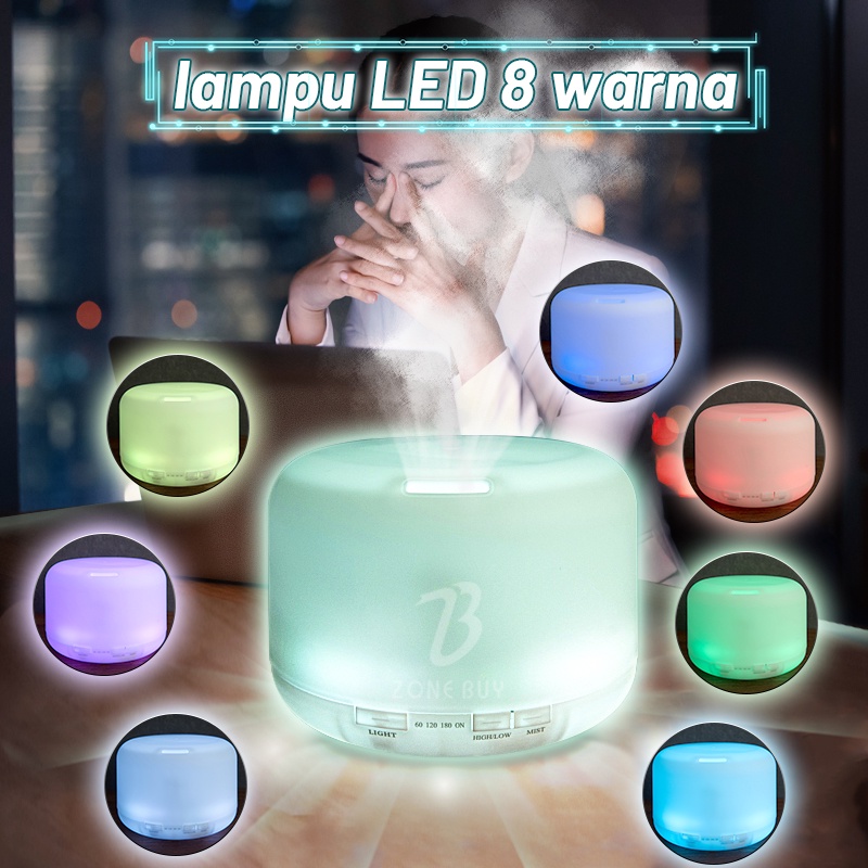 100% ORI Aromaterapi Difuser 500ML Aromaterapi Difuser Dengan-2