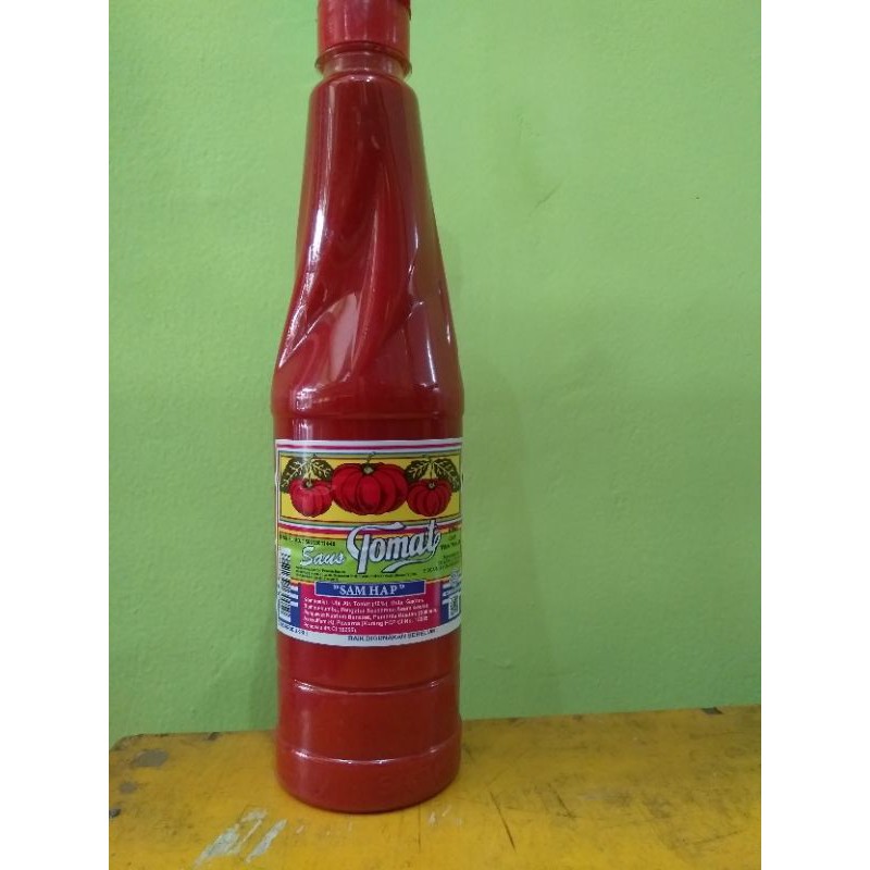 Saus Tomat Sam Hap / Saus Tomat Tiga Tomat 630 ml