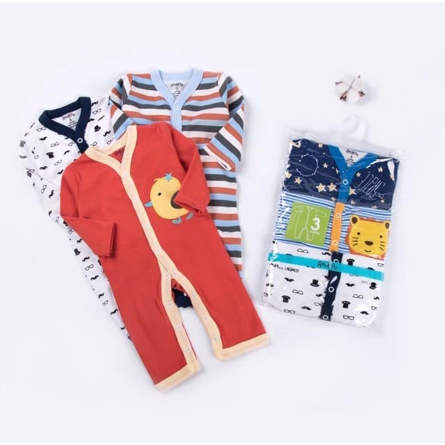 Sleepsuit Bayi isi 3 Pcs CarterLove SNI