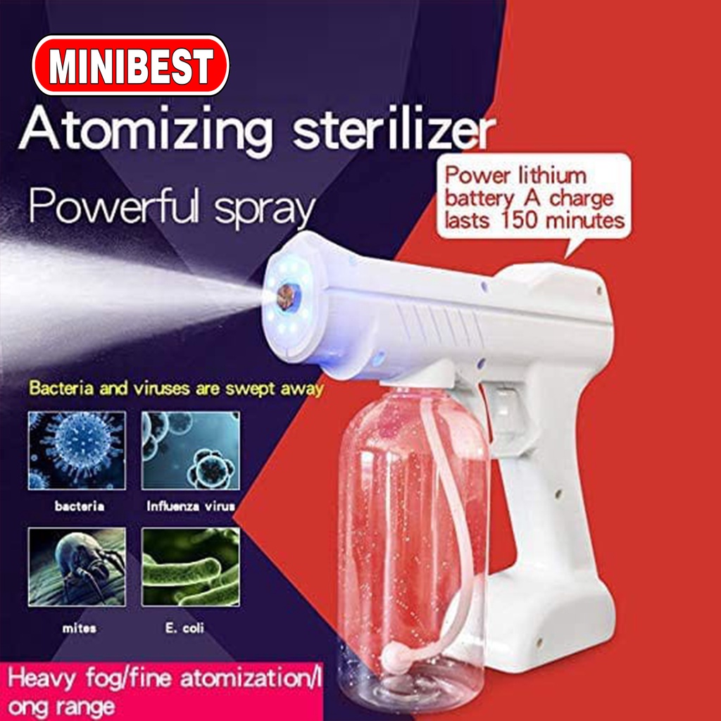 [MB] Nano Spray Gun Disinfectant Wireless 800 ml UV Sterilizer Gun YJ-01