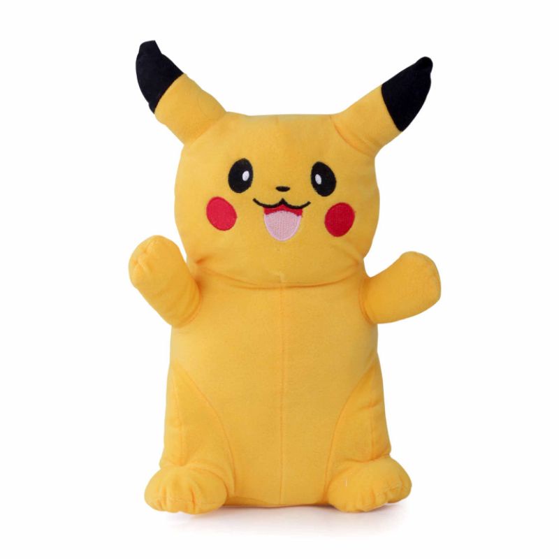 Boneka Pikachu Kuning Berlabel SNI Tinggi 45 cm Bahan Premium | Boneka Cantik Lucu Lembut Ditangan Bahan Velboa Berkualitas