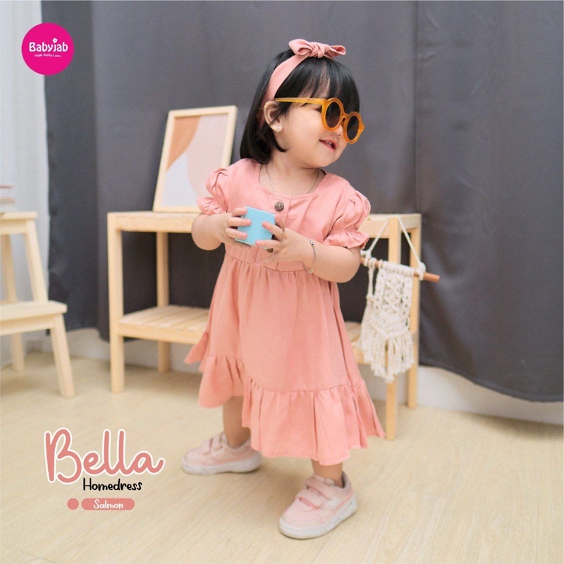 Babyjab Bella Homedress Anak Perempuan - Baju Rumah Homedress Baby Jab Usia 0 1 2 3 4 5 6 Tahun