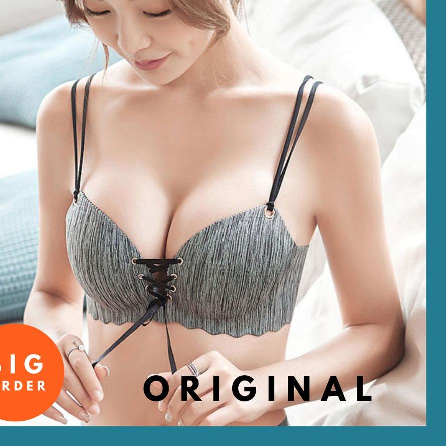 Bra Pita Wanita Model Push-Up Tanpa Kawat Dengan Tali Strap Bahan Halus dan nyaman Bra  BH16 !