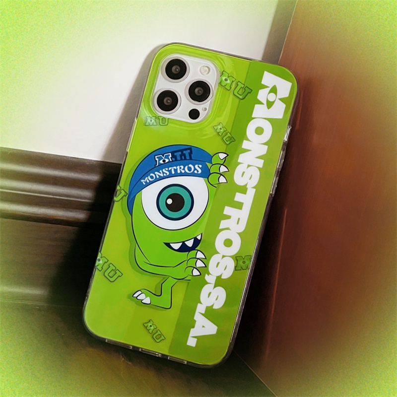 Hard Case Tpu Shockproof Anti Jatuh Motif monster university Untuk Iphone 11 12 13pro 11PROMAX