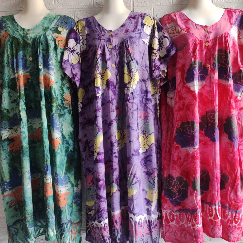 DASTER BL JUMBO MODEL KANCING WARNA -WARNA CANTIK# LD 150