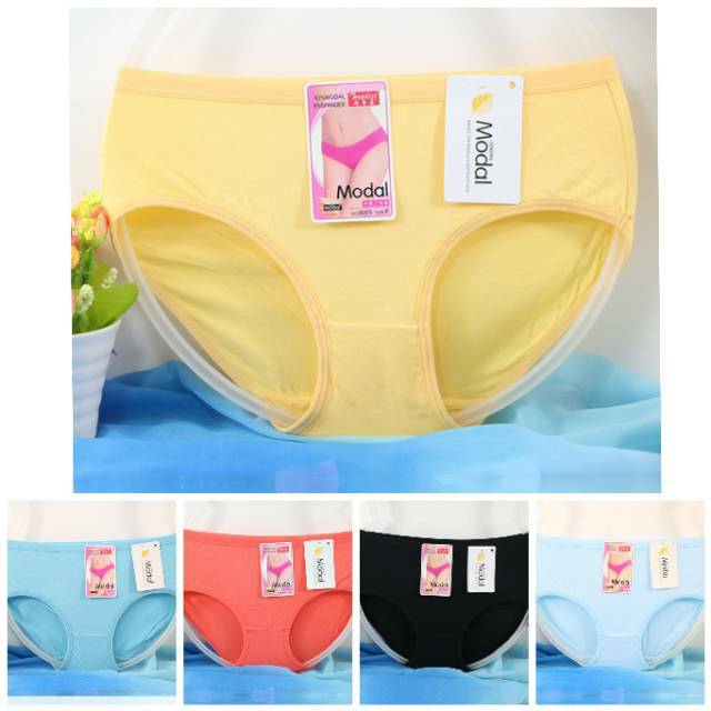 Celana Dalam katun Midi wanita merk modal