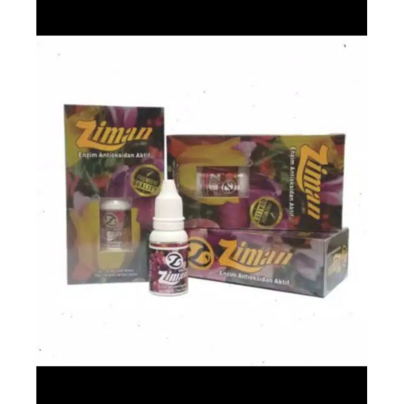 ZIMAN ENZIM ANTIOKSIDAN JAMU TETES HERBAL