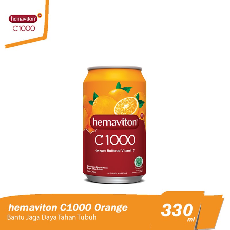 

Hemaviton C1000 Orange Can 330ml