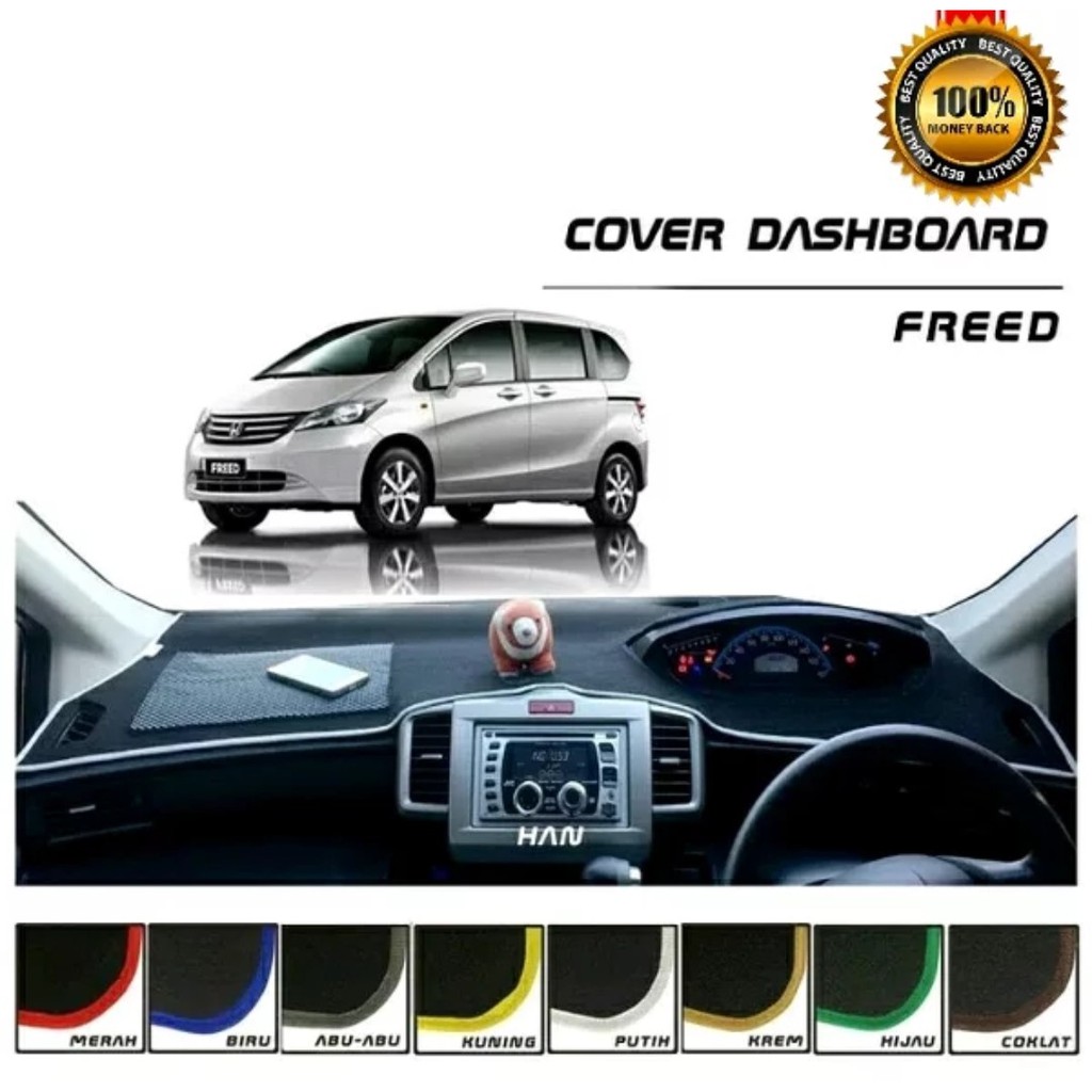 Jual BUY 1 GET 5  Cover Dashboard Honda Freed 2009-2015 Indonesia 