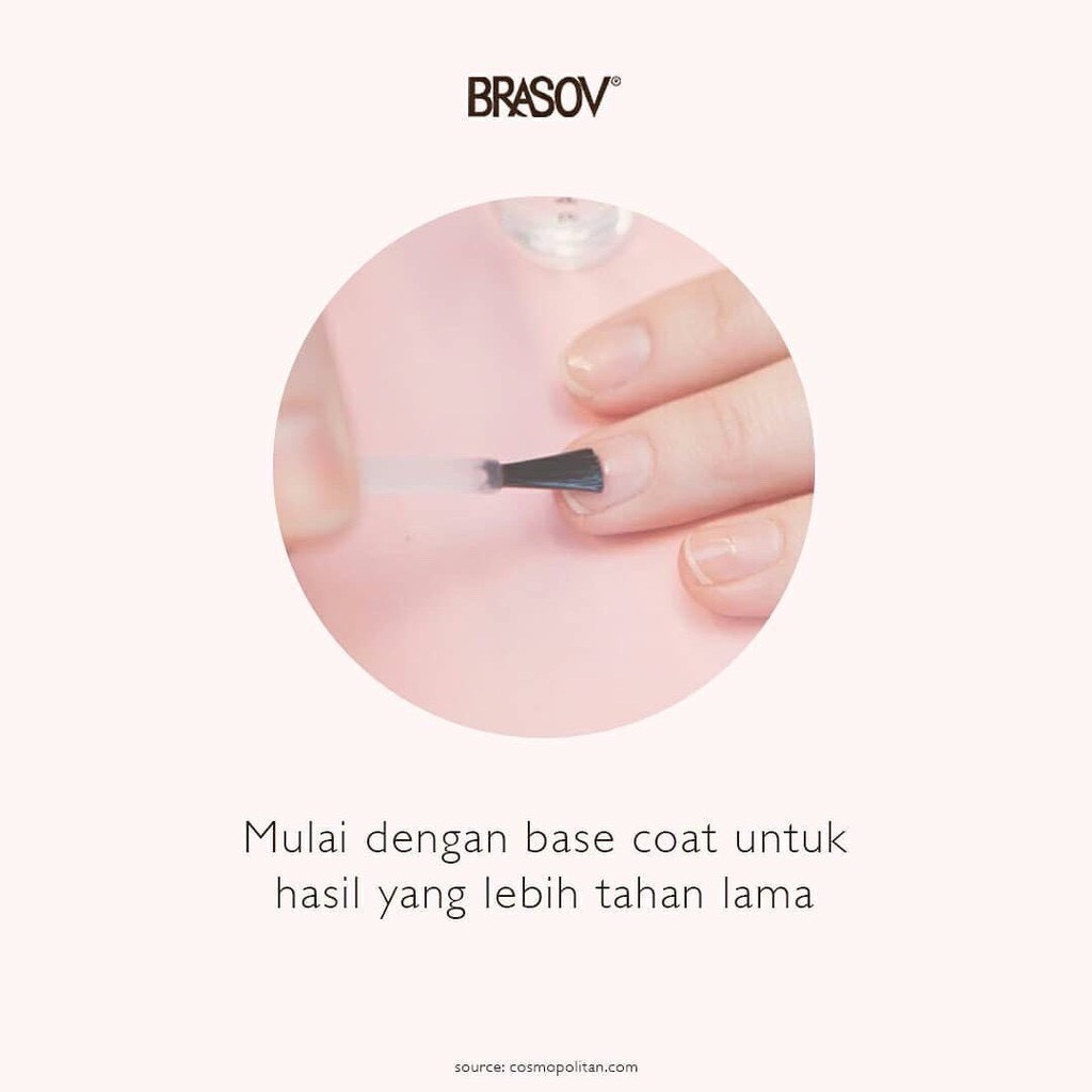 Kutek Brasov Peel Off 9ml Kutek Peel Off Kuteks Cat Kuku Halal Bisa Buat Sholat BPOM Kutex Muslimah