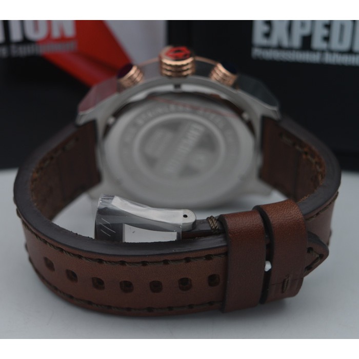 Expedition E6356 Silver Ring Rosegold, Jam Tangan Pria, Original