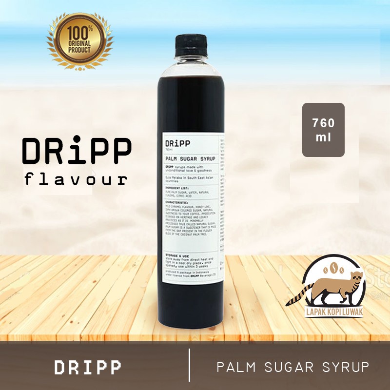 

Palm Sugar Syrup merk Dripp