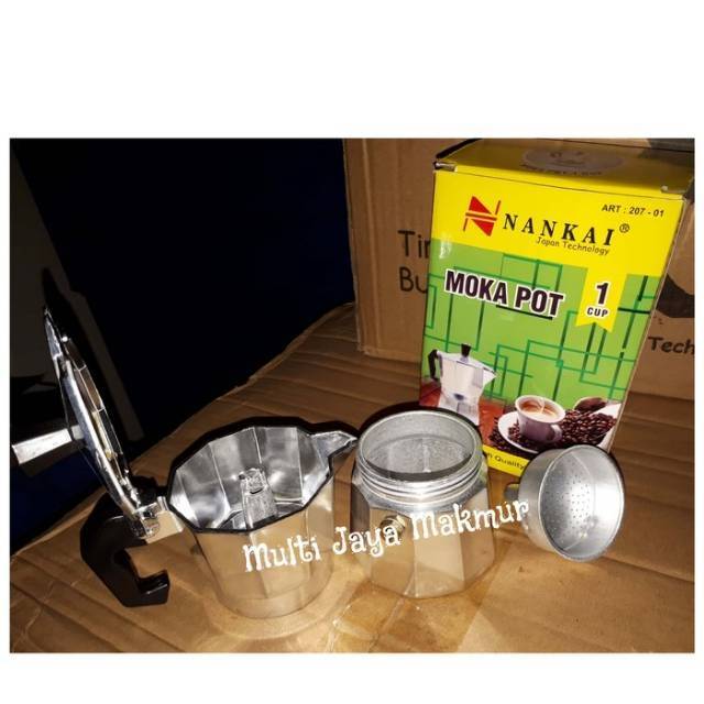 MOKA POT 1CUP/ EKSPRESSO MAKER/ TEKO KOPI 50ML