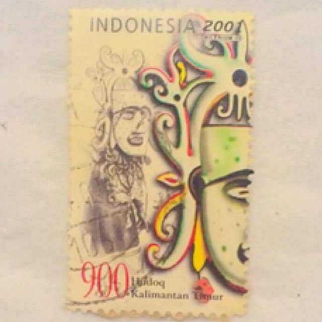 

Perangko pos kuno | perangko lama | edisi Hudoq kaltim 2001