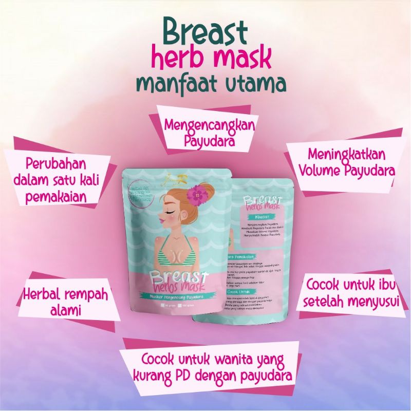 JENGR BREAST HERBS MASK