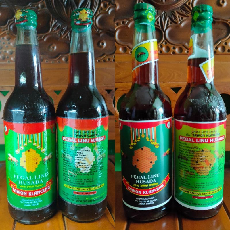 (BOTOL KACA) JAMU CAP TAWON KLANCENG ASLI ORIGINAL / JAMU JAWA DWIPA CAP TAWON KLANCENG
