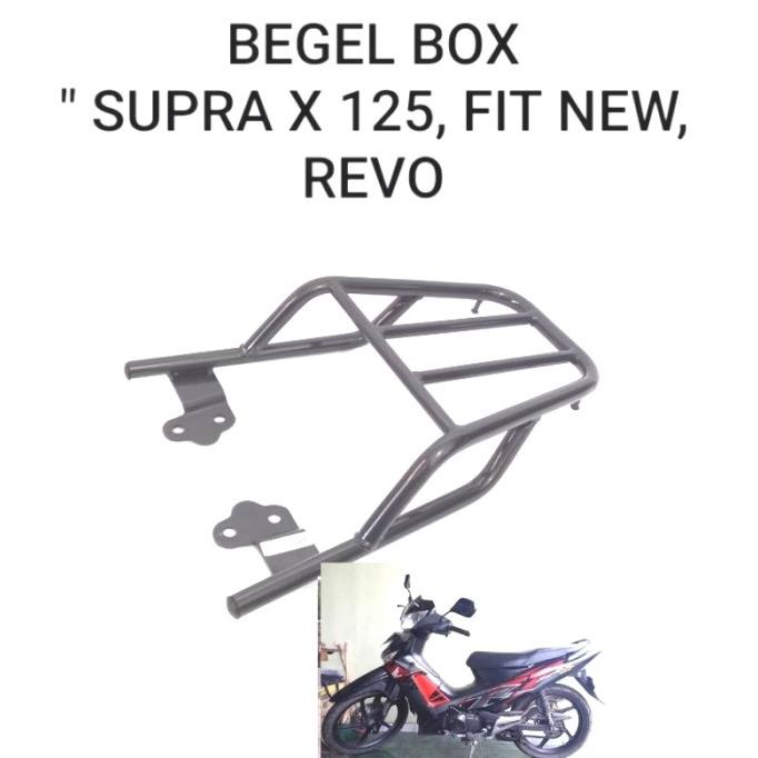Bracket box motor honda supra x 125 begel box supra x 125