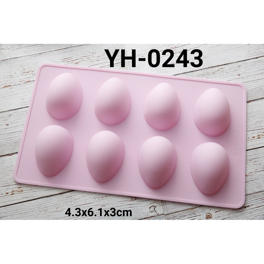YH-0243 CETAKAN SILIKON cetakan coklat egg surprise telur
