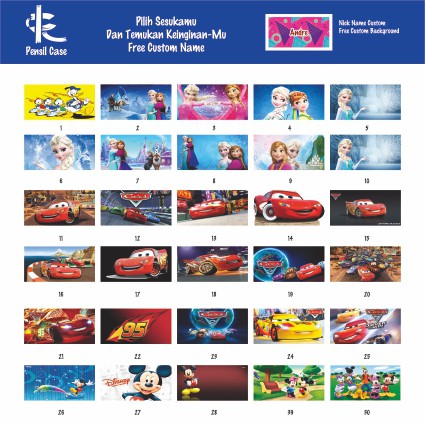 

Kostak Pensil Custom & Pensil Case Custom Uk 22x11 Waterproof