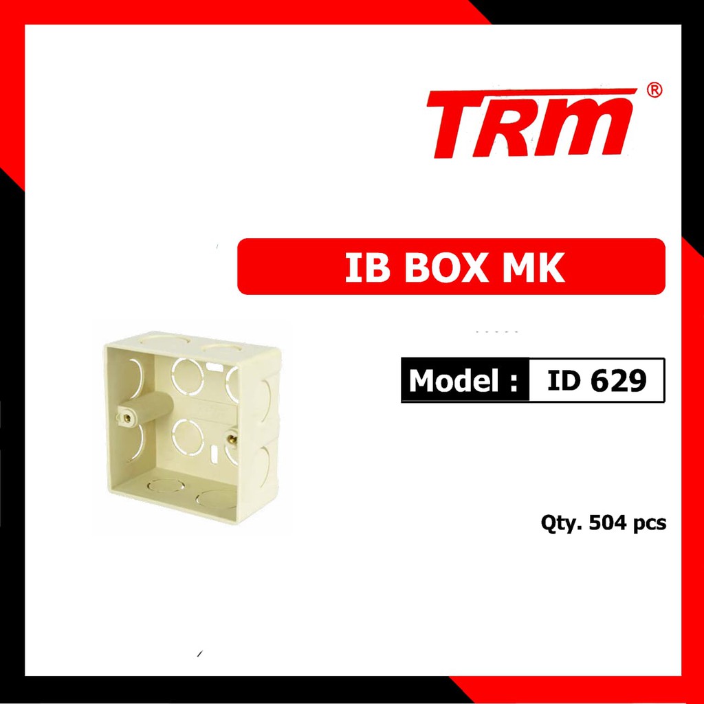 TRM IB-629 IB Bok MK / Inbo Bok MK / Inbodus Kotak / Embodus Kotak / Imbodus Kotak D7,7cmX7,7cmX4cm