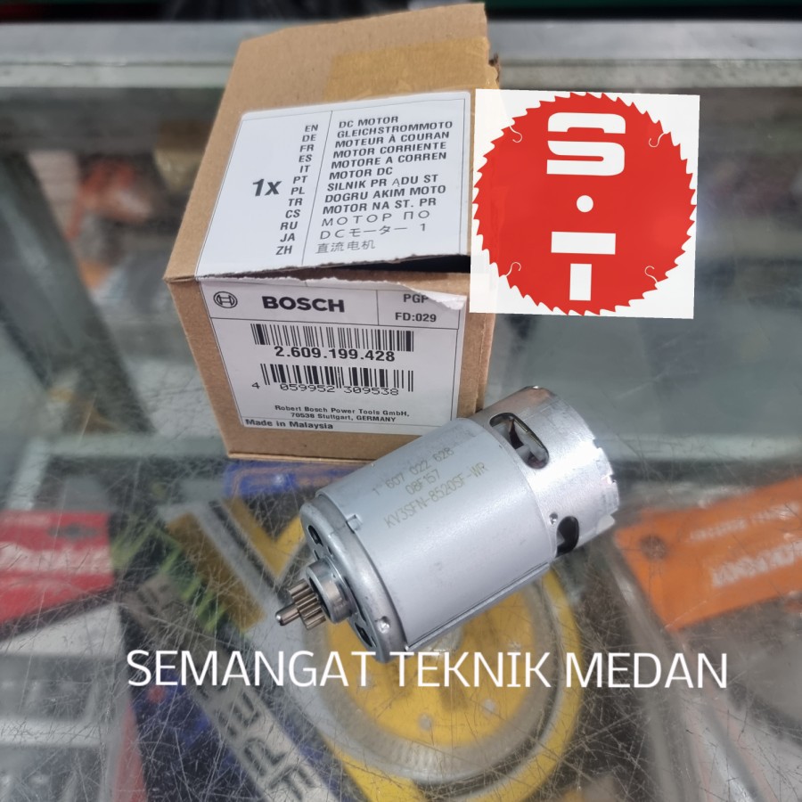 DINAMO STATER DC MOTOR GSB120 GSB 120 LI GSB1080-2LI BOSCH 2609199428