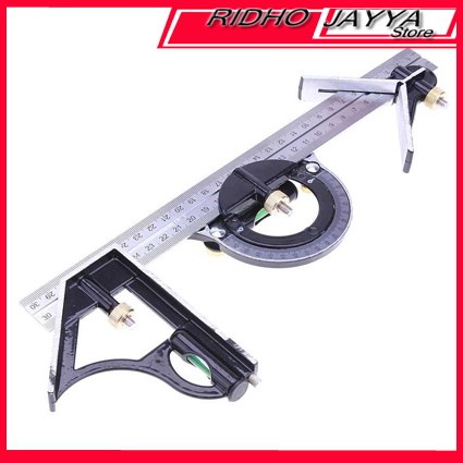 

SHAHE 3 in 1 Penggaris Multifungsi Adjustable Angle Finder 30cm WW017