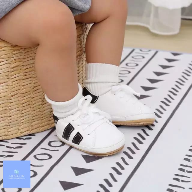 Sepatu Bayi Laki-Laki Garis II-Sepatu Prewalker Perempuan