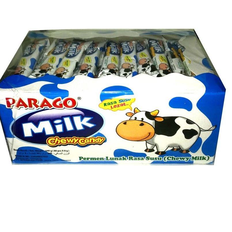 

✨Mall✨ Permen Parago Milk Chewy Candy Box isi 80pcs MURAH BANGET !!!