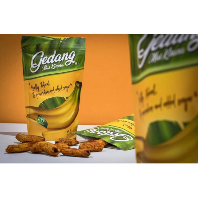 

Gedang khas kirana 150gr PISANG KERING NAN LEGIT ( BUY 9 GET 1 FREE)