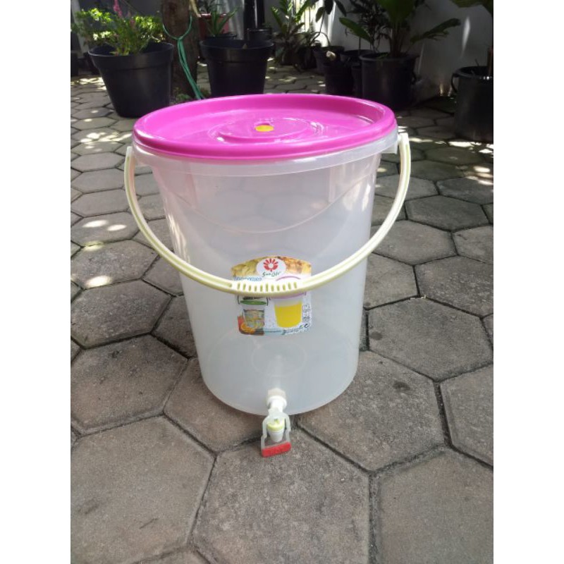 dispenser kran ember/ toples kran cuci tangan 26 liter