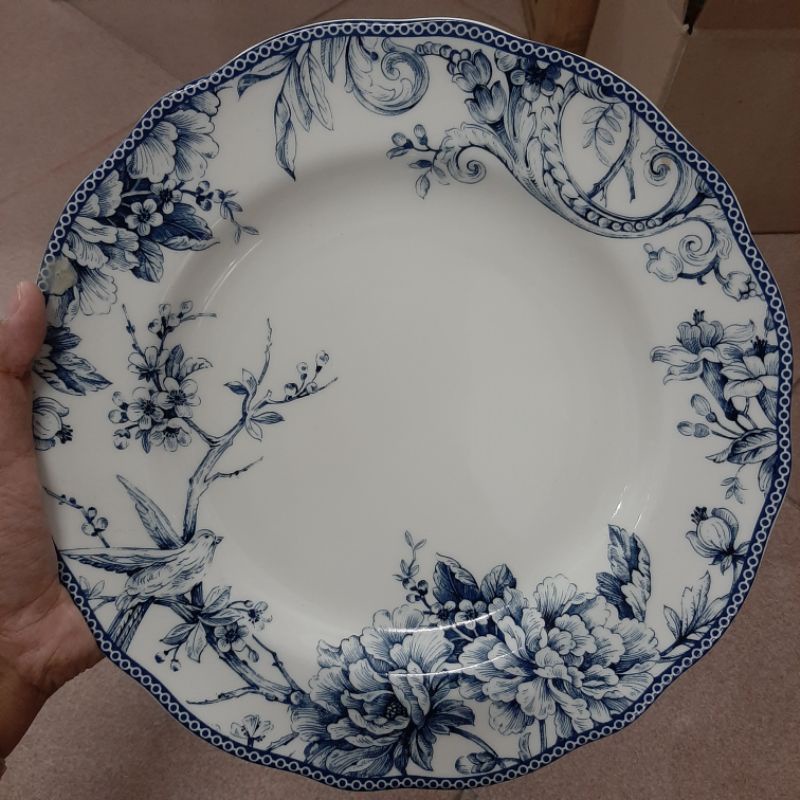 DINNER PLATE ADELAIDE BLUE /PIRING LUCU/PIRING GEMES/PIRING SANGO