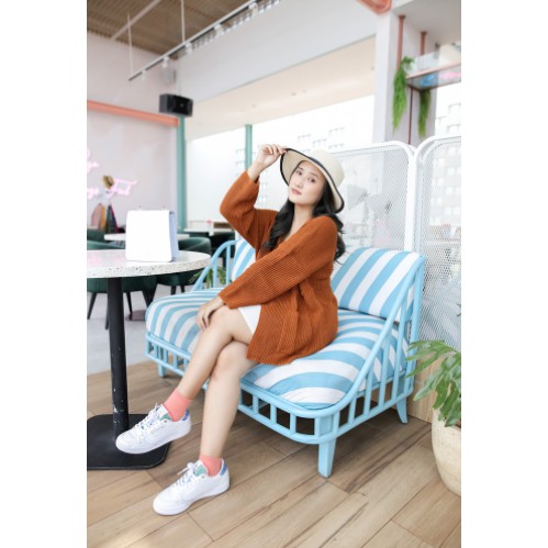 CARDIGAN RAJUT OVERSIZE LOOCY CARDY LILAC ALL SIZE FIT TO XL